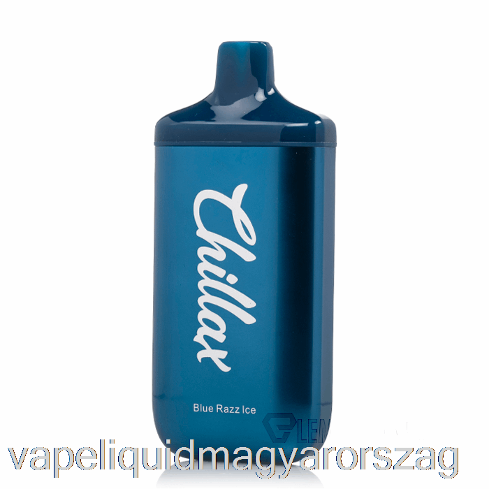 Chillax 9000 Eldobható Kék Razz Ice Vape Folyadék